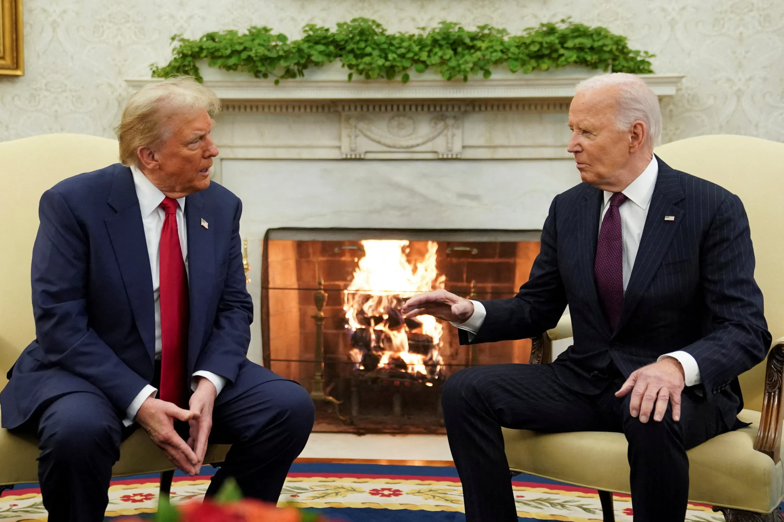 file photo u s president joe biden meets with president elect donald trump in the oval office at the white house in washington scaled