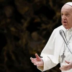 pope francis speaks during the weekly general audience in paul vi hall at the vatican december 18 2024 reuters guglielmo man