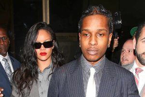 Rihanna ASAP Rocky leave court 021825 4a184e5f91684c89a9fd7b9382e58088